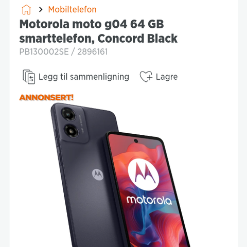 Motorola g04 64gb