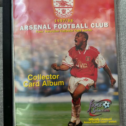Arsenal samlekort 1997/98