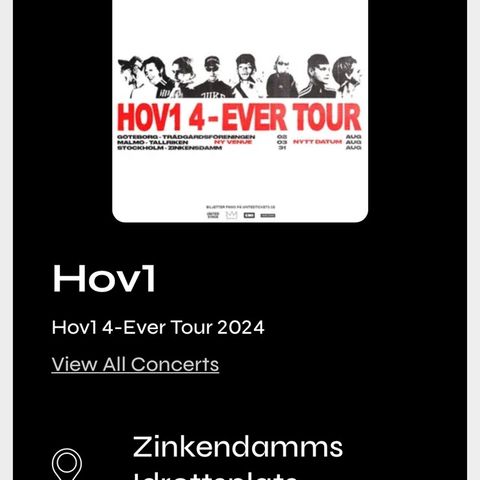 Hov1 konsert