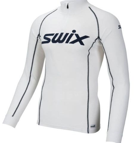 Swix Men's Racex Bodywear Halfzip Bright White