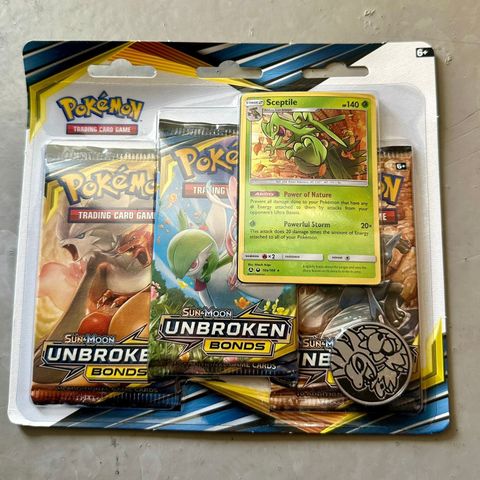 Pokemon Unbroken Bonds 3-pack blister