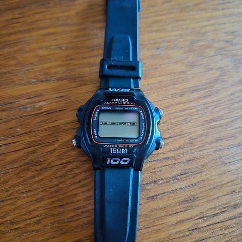 Retro Casio klokke