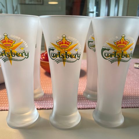 Carlsberg jule øl & nytt års glass, 0.3L 6stk