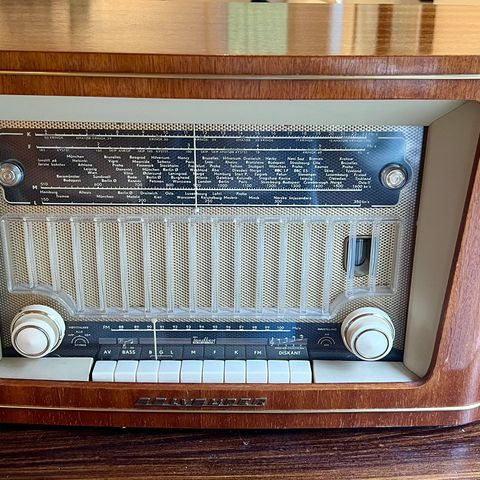 Tandberg Sølvsuper 7-15 radio (1958-61) HOLDT AV!