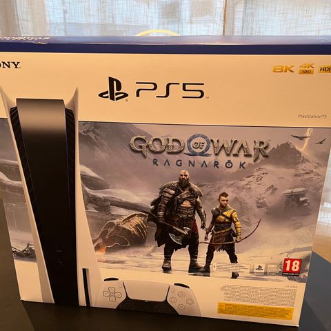 PlayStation 5 Disc edition - God of War bundle