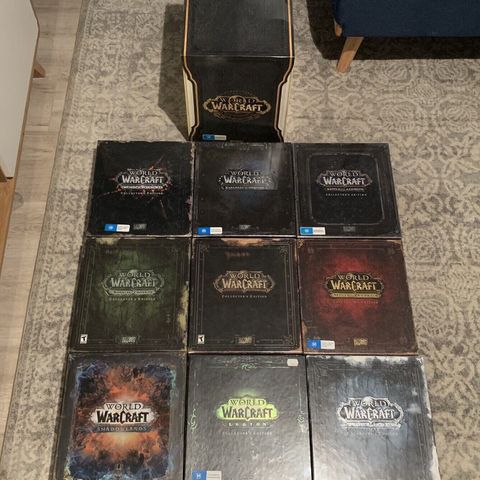 World of warcraft collector edition ønskes kjøpt