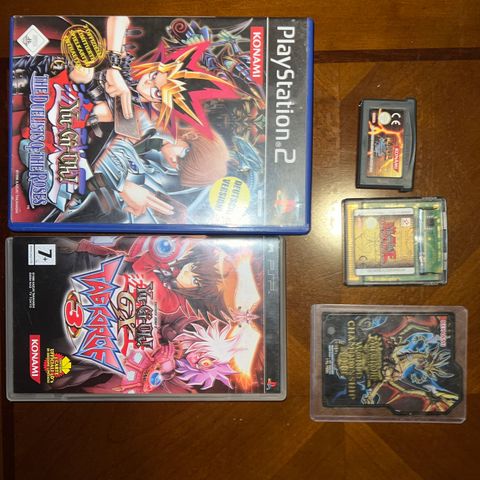 YU-GI-Oh! PS2 PSP GBC GBA WCS