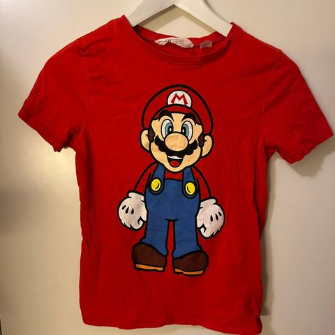 Super Mario T-skjorte str. 134/140