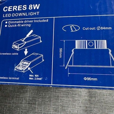 Downlight LED Ceres 8W