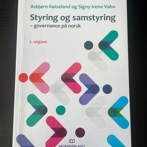 Styring og samstyring- governance på norsk selges