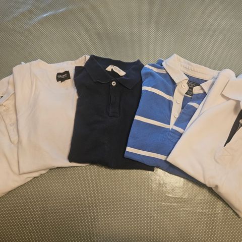 T-shirt pakke til gutt, 5 stk.  Ralph Lauren,  Lyle & Scott, Hampton Republic