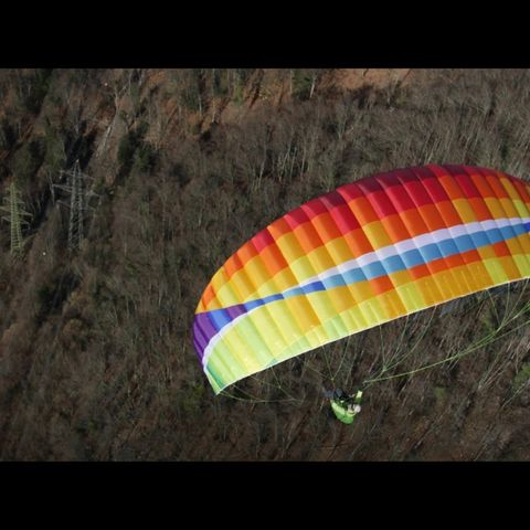 BGD Paraglider og sele til nybegynner, str: M (70-95kg) Full pakke!