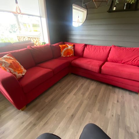 Rød Sofa