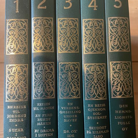 Jules Verne bind 1-5