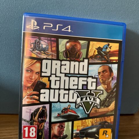 Grand theft auto 5.  ps4