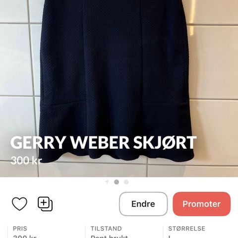 Gerry Weber skjørt