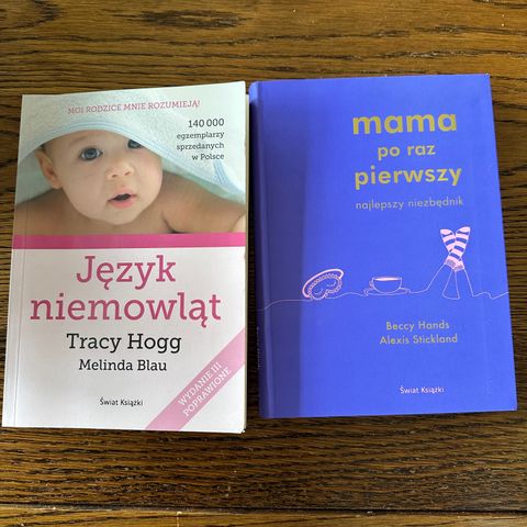 Polsk bøker „mama po raz pierwszy” „język niemowląt”