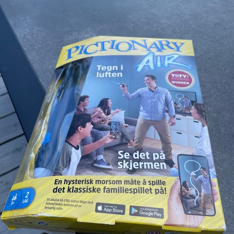 Pictionary air - uåpnet