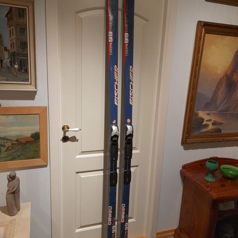 Fischer BCX Europa 99 Tour fjellski m/stålkant 198 cm.m/Rottefella BC bind.