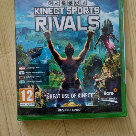 Kinct Sports Rivals til Xbox One - Uåpnet