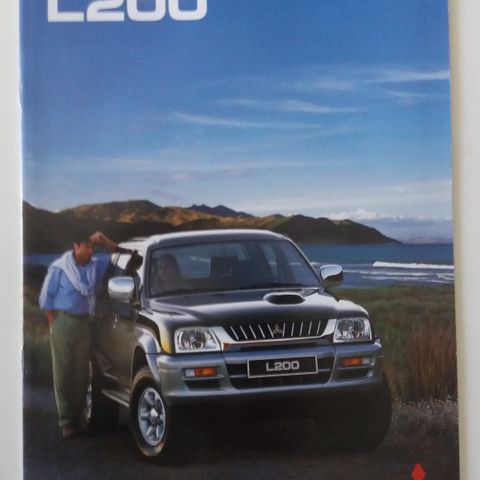 Mitsubishi L200 -brosjyre. (NORSK)