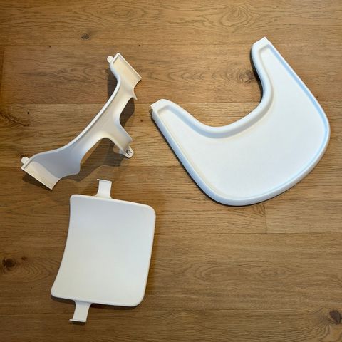 Stokke Tripp Trapp babysett inkl brett, hvitt