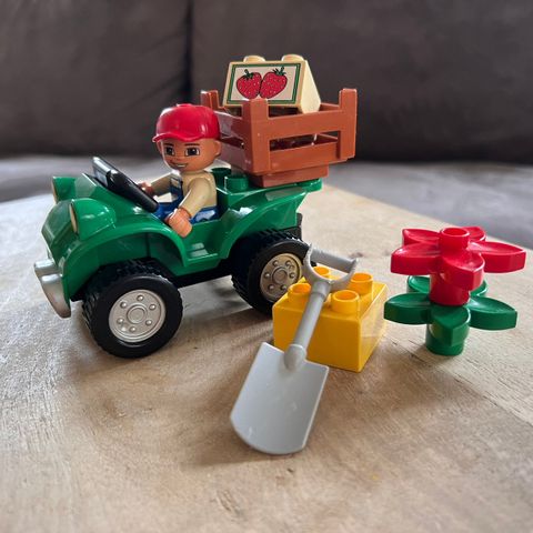 Duplo 5645 farm bike/bonde med bil