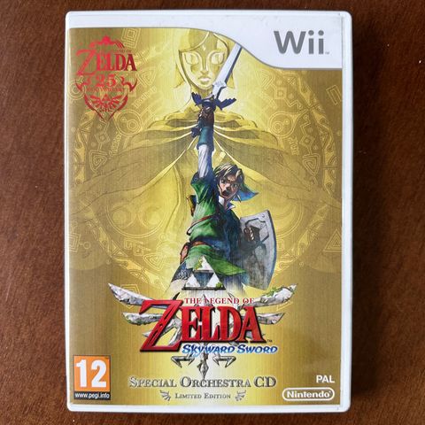 Zelda Skyward Sword Limited Edition selges!