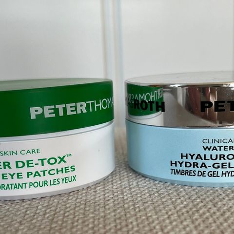 2 øyemasker fra Peter Thomas Roth selges samlet billig