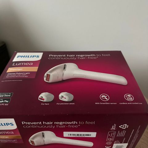 Philips lumea prestige (kun testa 1 gang)