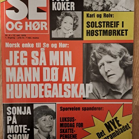 Se og hør 4 1978 med Abba og Elvis