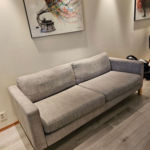 3 seter sofa - IKEA Karlstad. Nyrenset!