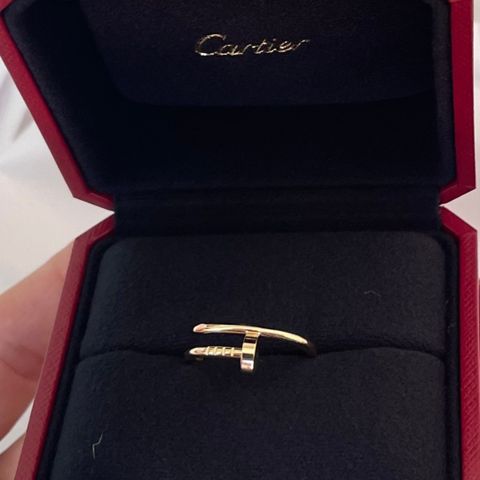 Cartier ring Juste un Clou, størrelse 54.