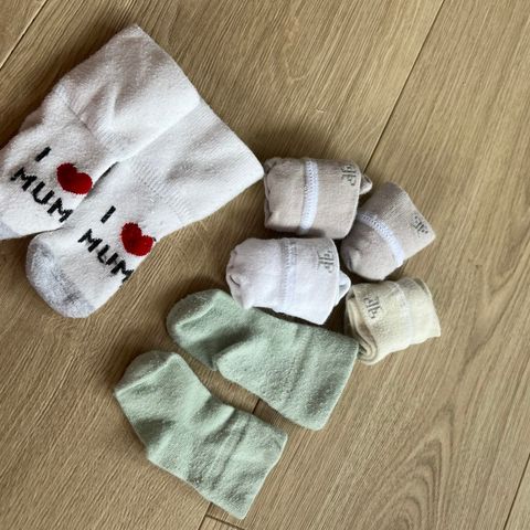 Nyfødt sokke bundle og bomulls strømpebukse