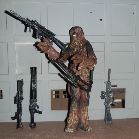 12 cm Star Wars Chewbacca-figur fra 2004