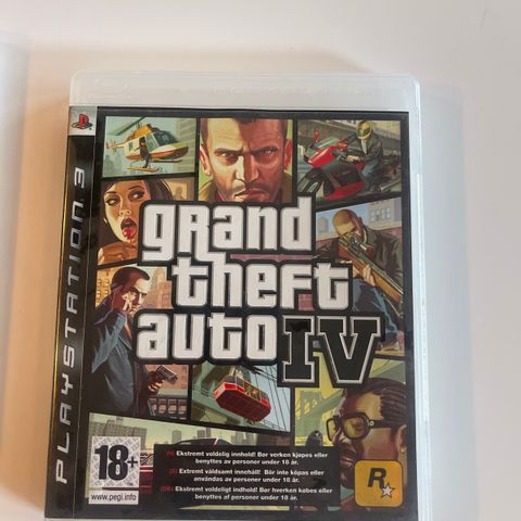 PS3 Grand theft auto IV - GTA 4