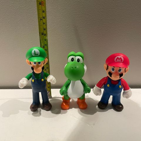 Mario, Luigi og Yoshi