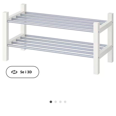 Tjusig skohylle fra Ikea