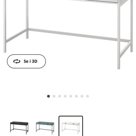 Alex skrivebord Ikea