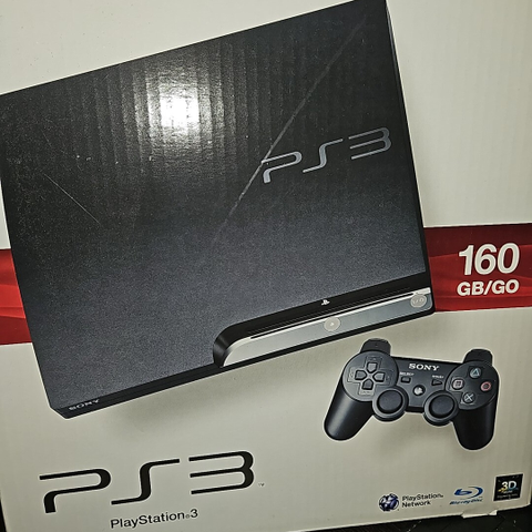 Uåpnet! Playstation 3, 160GB/GO selges