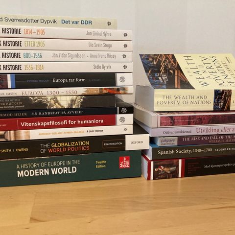 Bøker Høgskulen i Volda - Historie Bachelor eller årsstudium