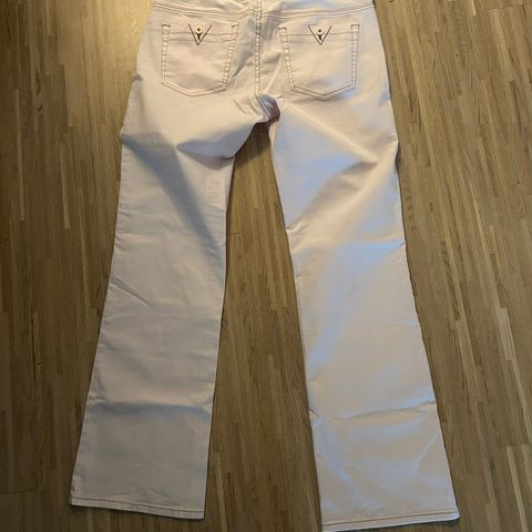 Vintage jeans i babyrosa