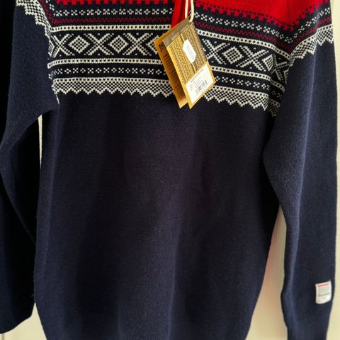 Marius Kids Kids' Wool Sweater with Zip Navy / barn ullgenser