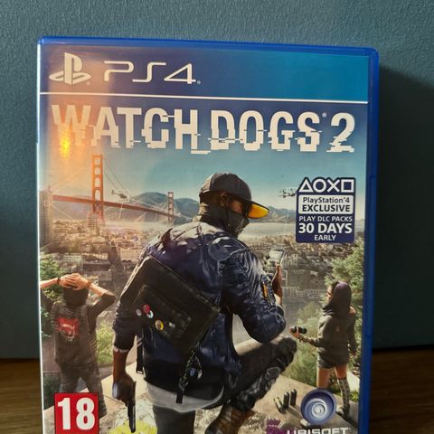 Watch dogs 2. ps4