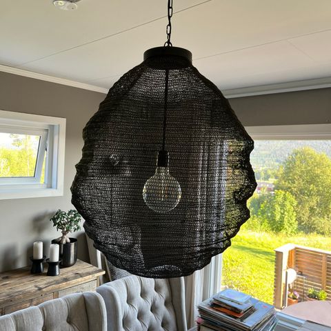 Cage taklampe fra Home and cottage