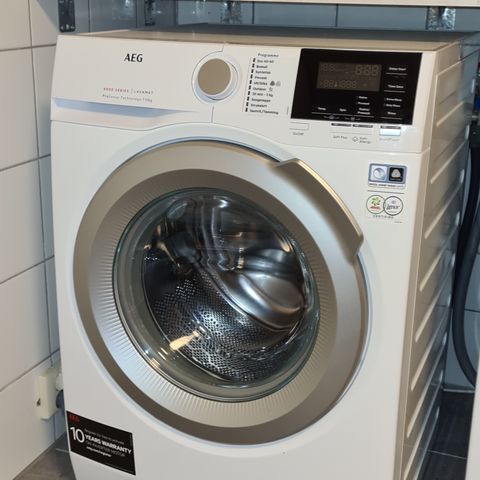 Vaskemaskin selges, kjøpt ny i 2022