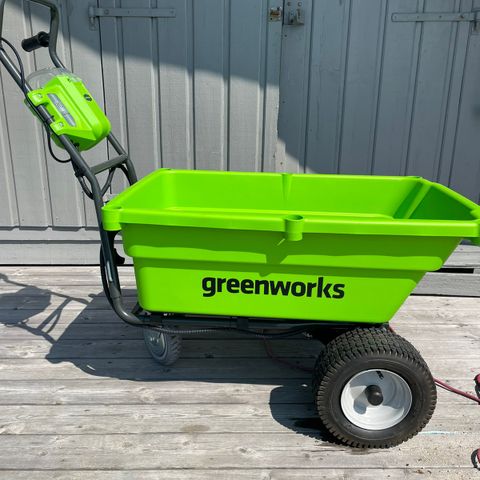 Elektrisk trillebår Greenworks 40V