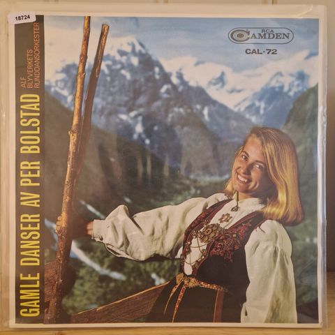 18724 Alf Blyverkets Runddansorkester - Gamle Danser Av Per Bolstad - LP