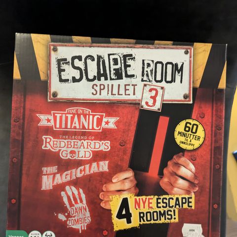 Brettspill, escaperoom