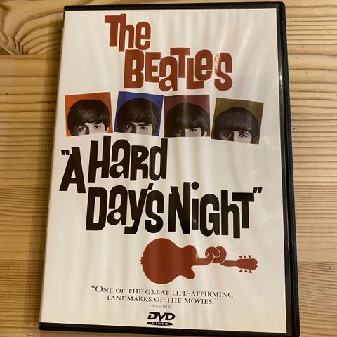 The Beatles «A Hard Days Night» DVD - Norsk tekst